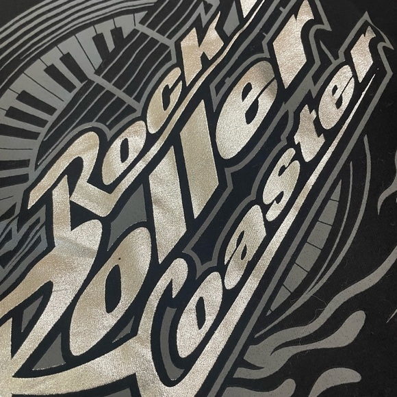 RARE Disney Park’s Rock ‘n’ Roller Coaster Black Jacket NWOT Aerosmith - Picture 6 of 14